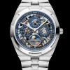 Overseas quantième perpetuel ultra-plat squelette