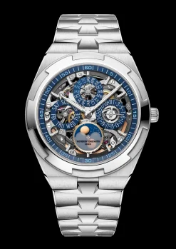 Overseas quantième perpetuel ultra-plat squelette