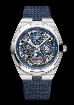 Overseas quantième perpetuel ultra-plat squelette