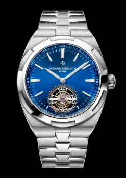 Overseas tourbillon acier