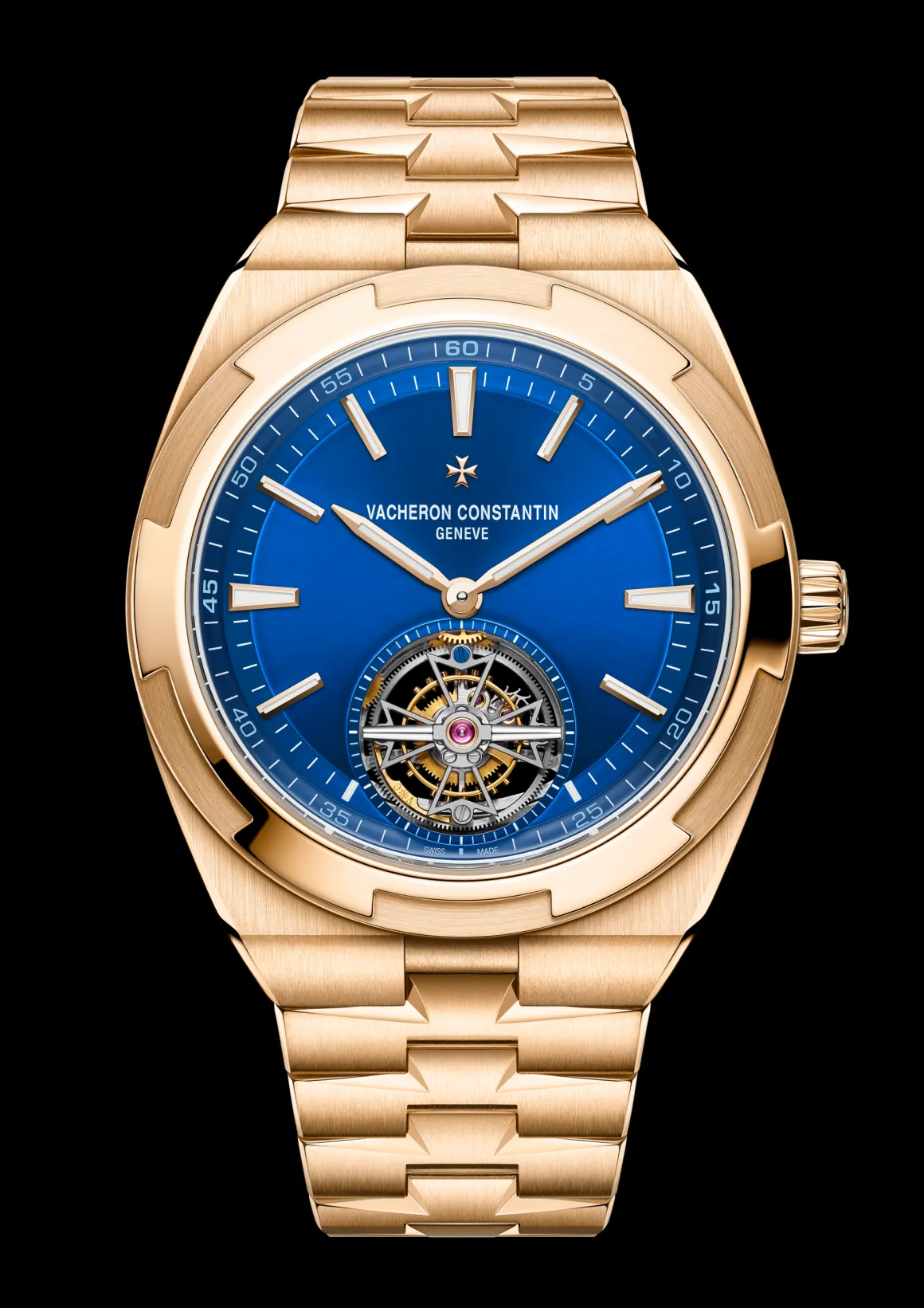 Overseas tourbillon or rose