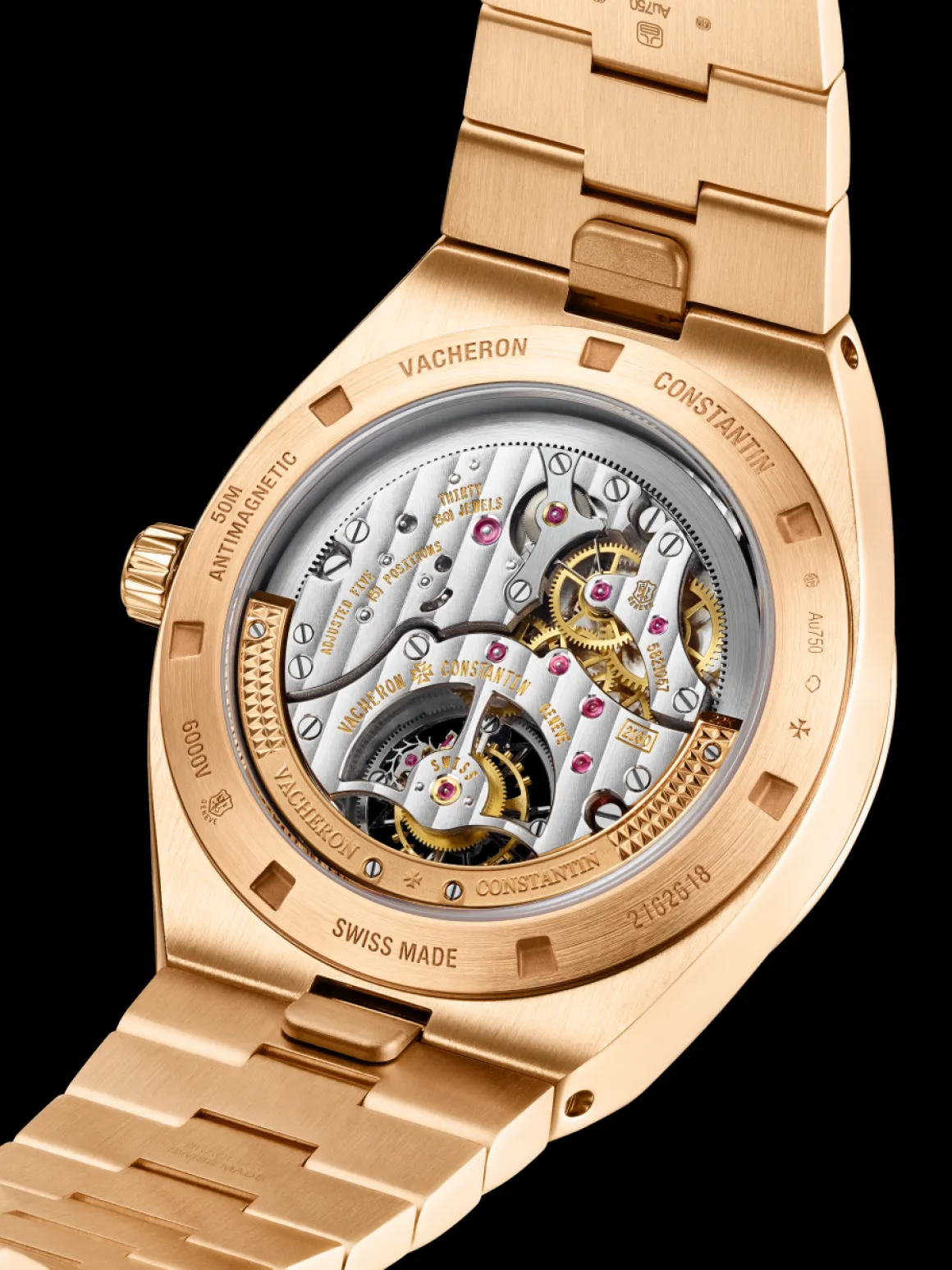 Overseas tourbillon or rose