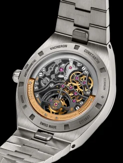 Overseas tourbillon squelette