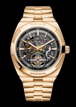 Overseas tourbillon squelette