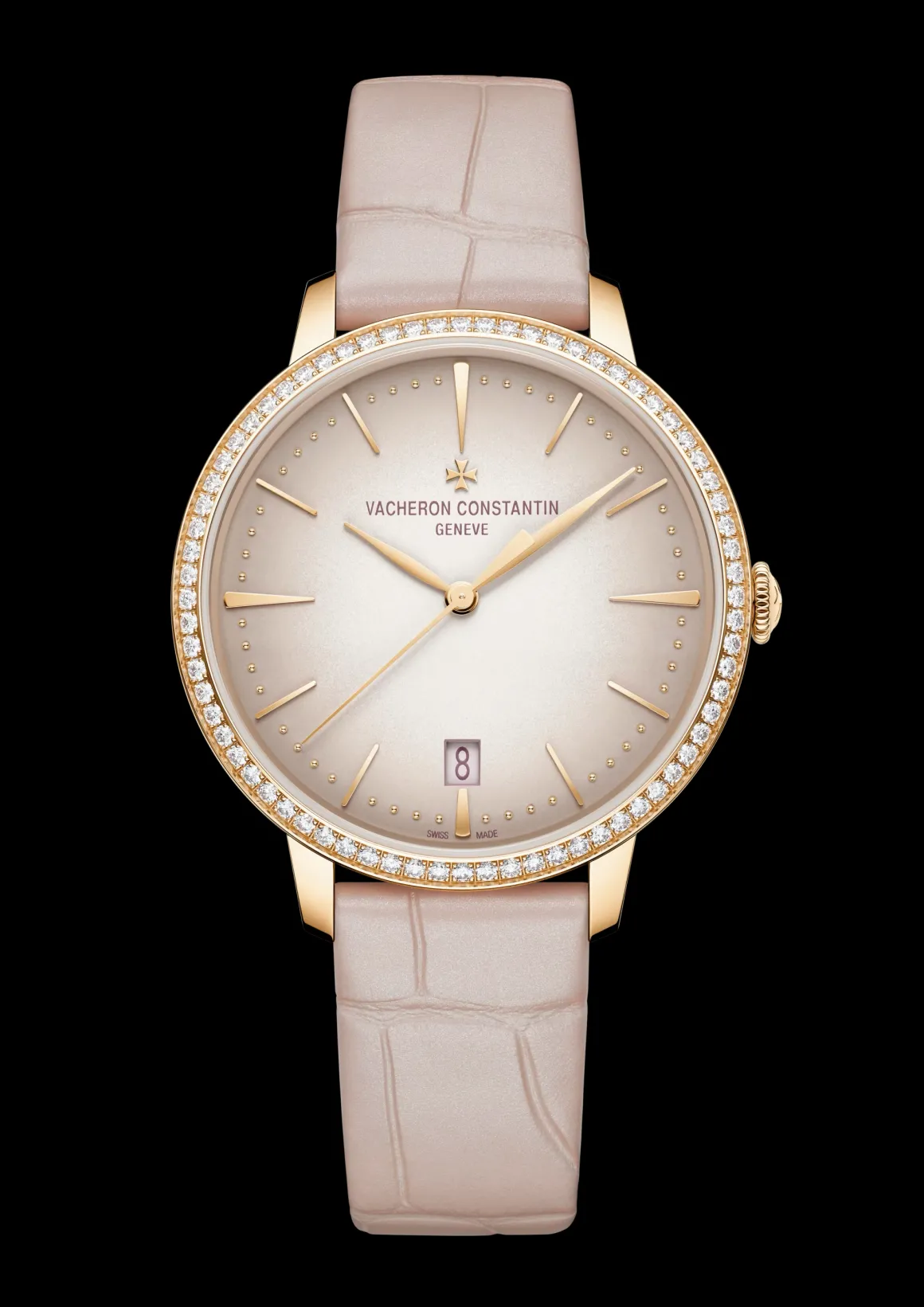 Patrimony automatique 36,5 mm or rose