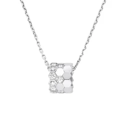 Pendentif Bee de Chaumet moyen modèle Or blanc