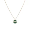Pendentif Jeux de Liens Harmony moyen modèle Malachite
