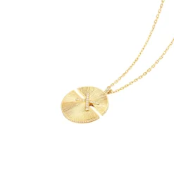 Pendentif Jeux de Liens Harmony grand modèle Or jaune, diamants 084224
