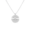 Pendentif Jeux de Liens Harmony petit modèle Or blanc, diamants 085437