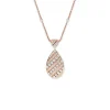 Pendentif Joséphine Aigrette Or rose, diamants 085431