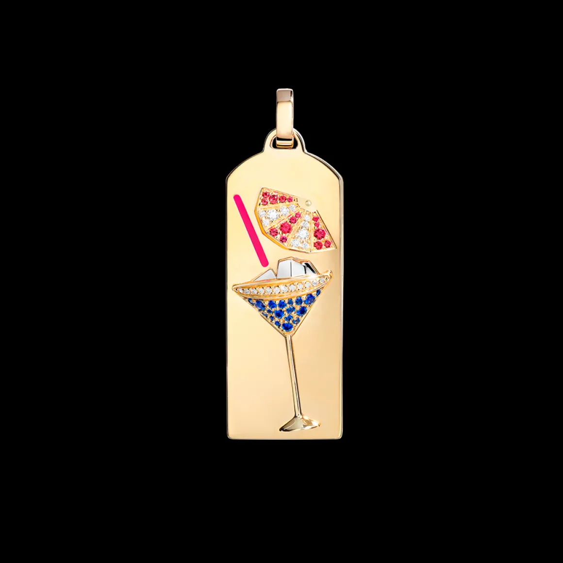 Pendentif Riviera cocktail