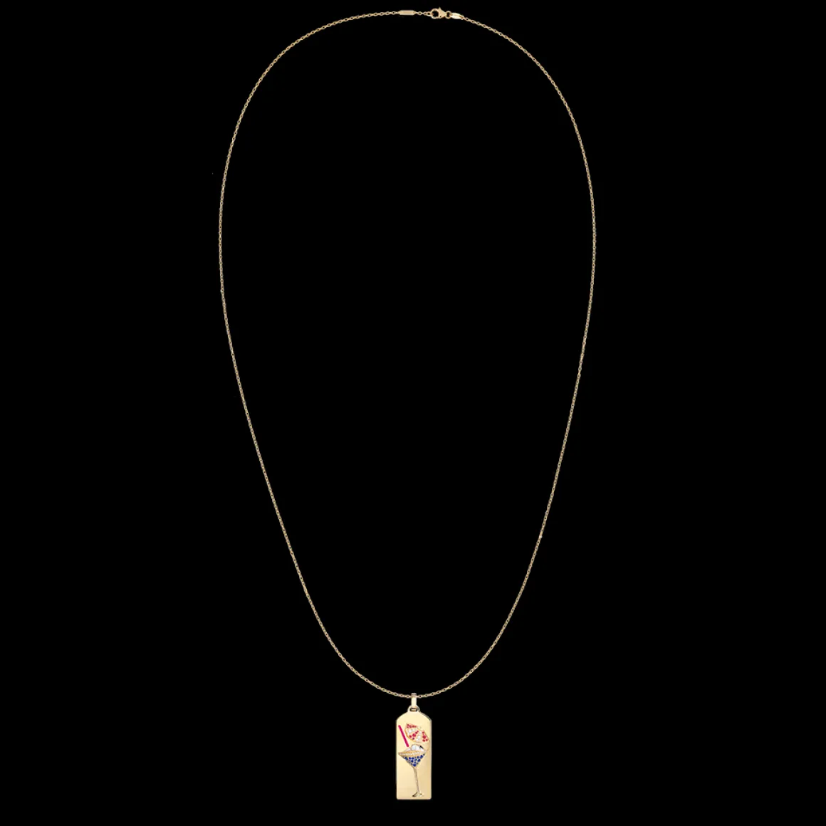 Pendentif Riviera cocktail