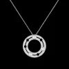 Pendentif sur chaîne Pulse dinh van or blanc et diamants