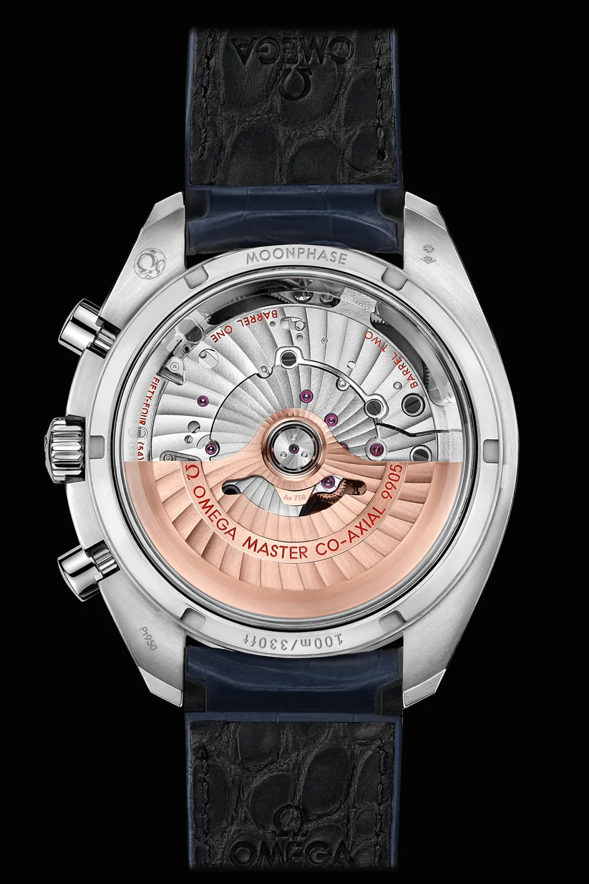 Phases de lune Co‑Axial Master Chronometer Moonphase Chronograph 44.25mm