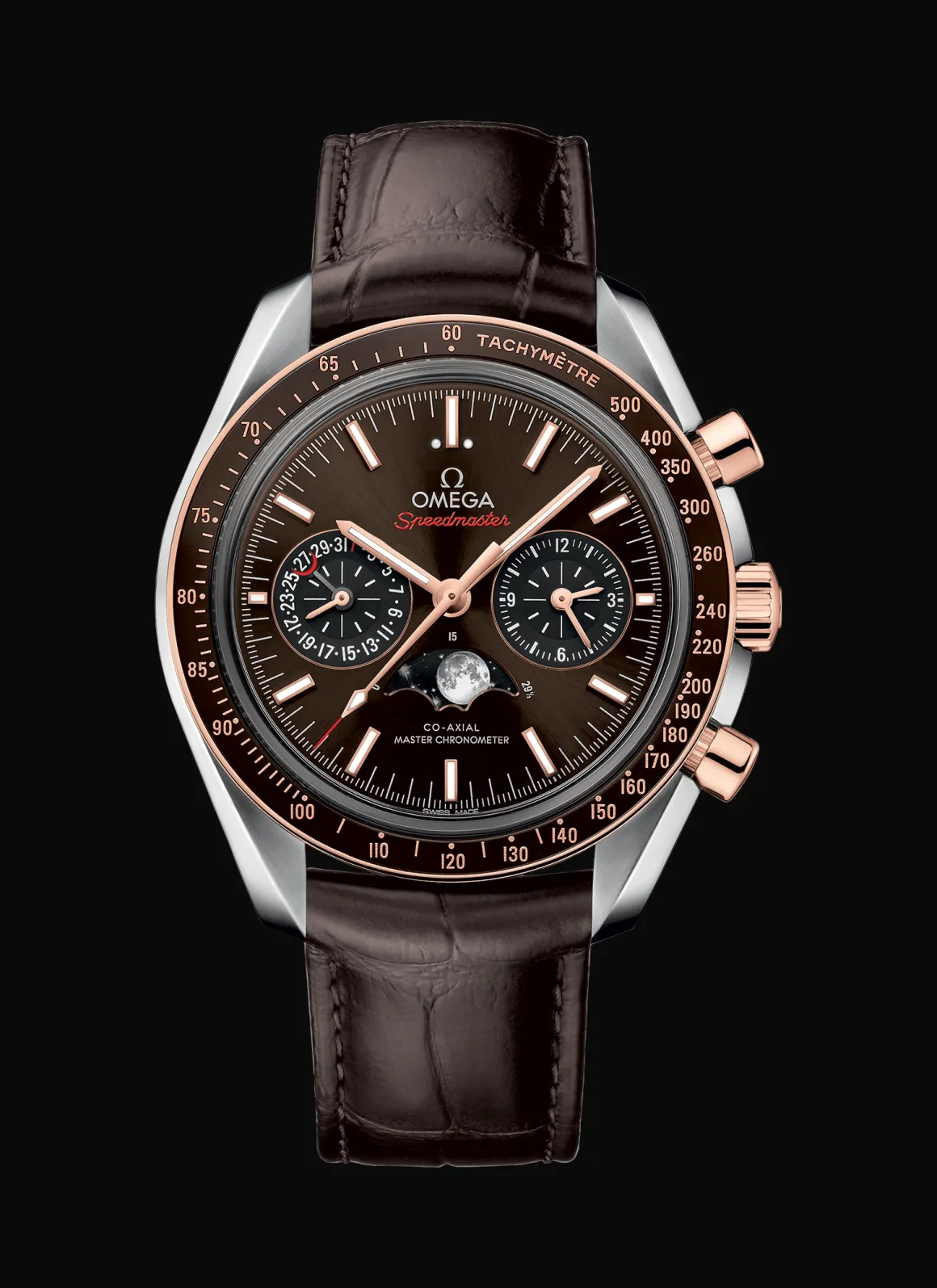 Phases de lune Co‑Axial Master Chronometer Moonphase Chronograph 44.25mm