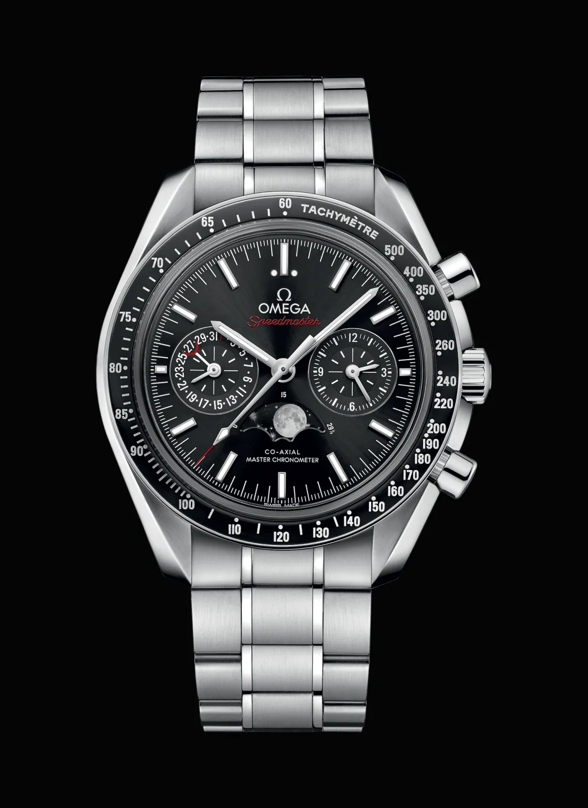 Phases de lune Co‑Axial Master Chronometer Moonphase Chronograph 44.25mm