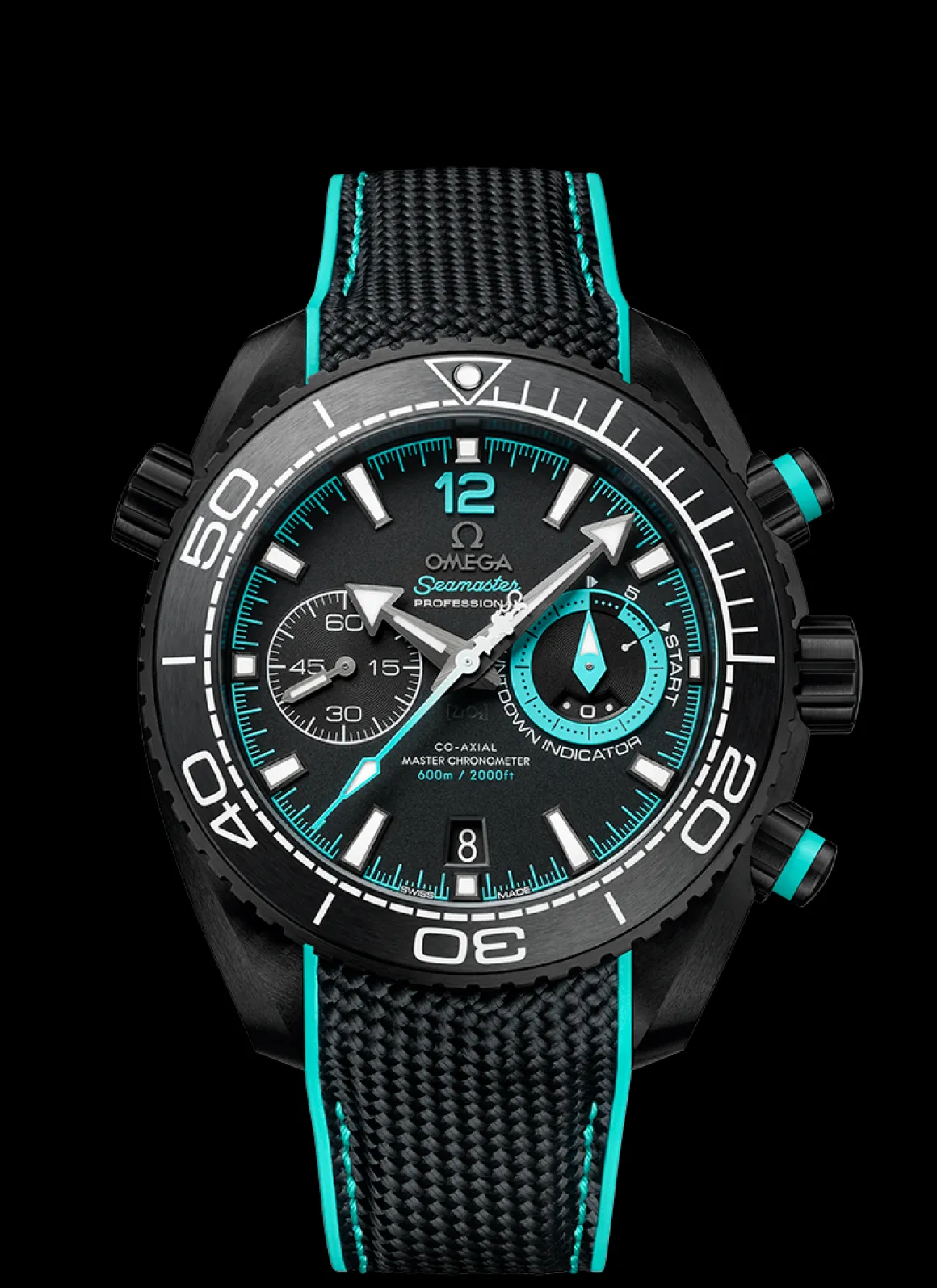 Planet Ocean 600m Chronographe co‑axial master chronometer 45,5 mm