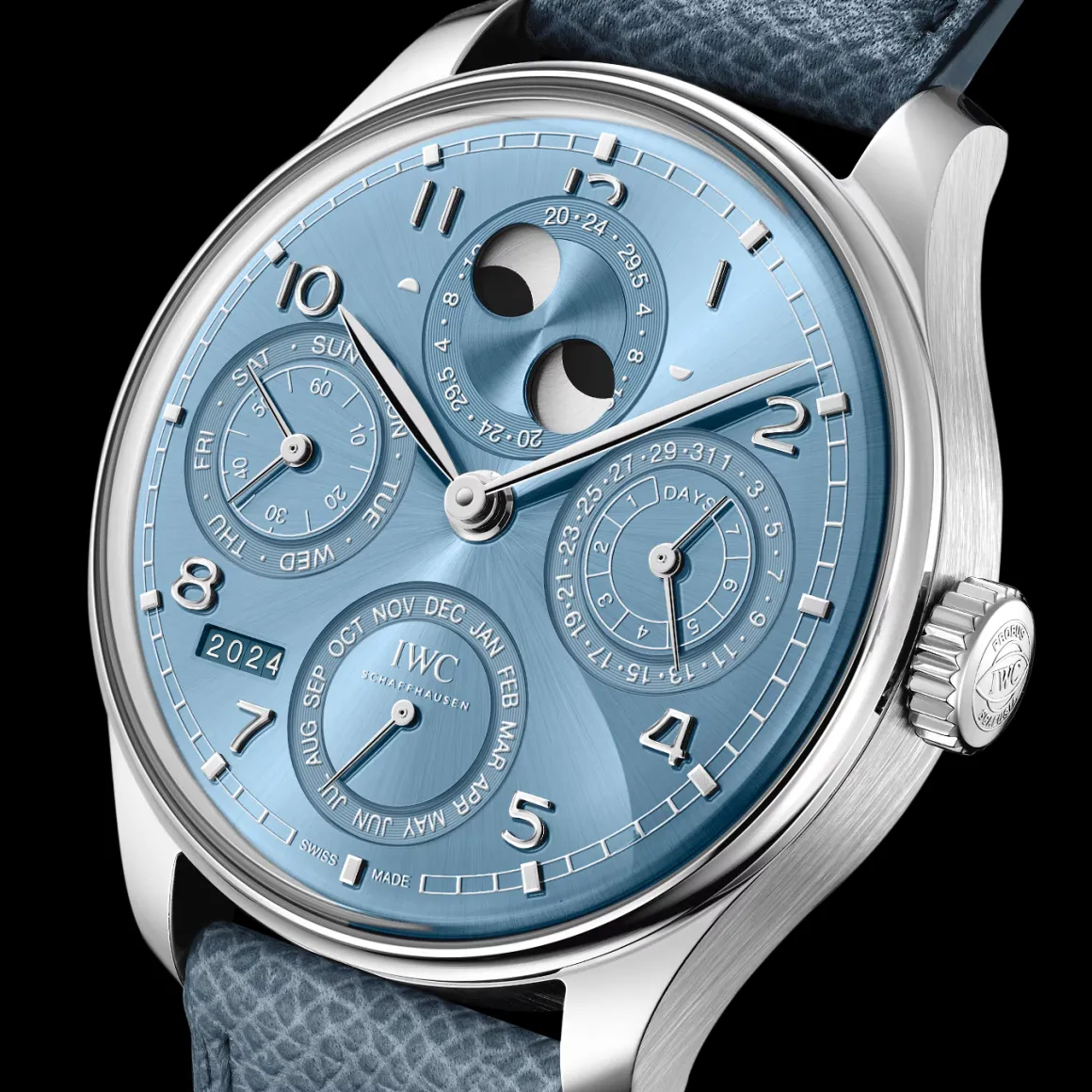 PORTUGIESER CALENDRIER PERPÉTUEL 44 Horizon Blue