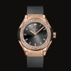 Racing Grey King Gold Diamonds 29MM