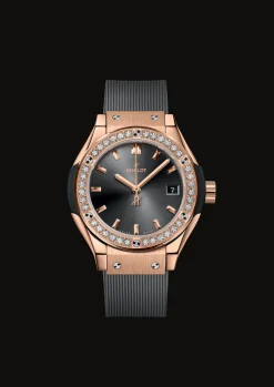 Racing Grey King Gold Diamonds 29MM