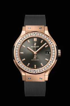 Racing Grey King Gold Diamonds 38MM