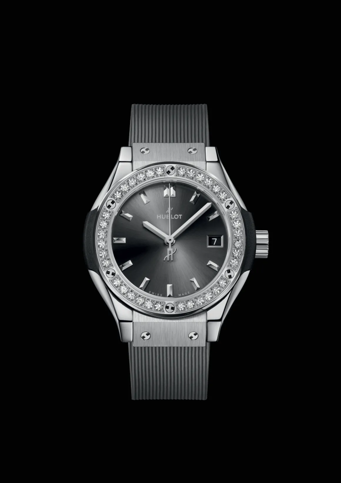 Racing Grey Titanium Diamonds 29MM