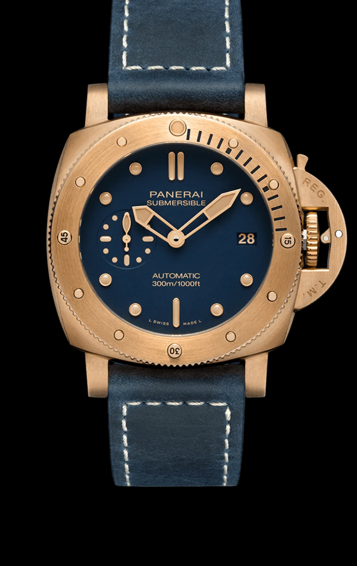 Submersible Bronzo Blu Abisso