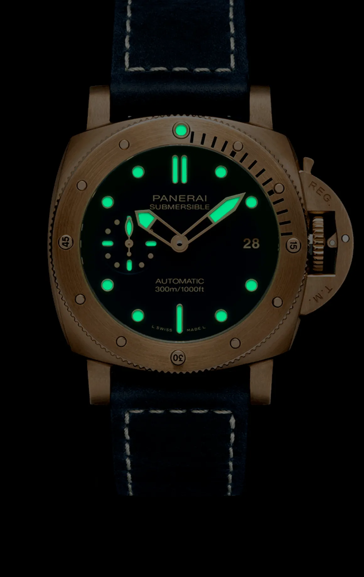 Submersible Bronzo Blu Abisso
