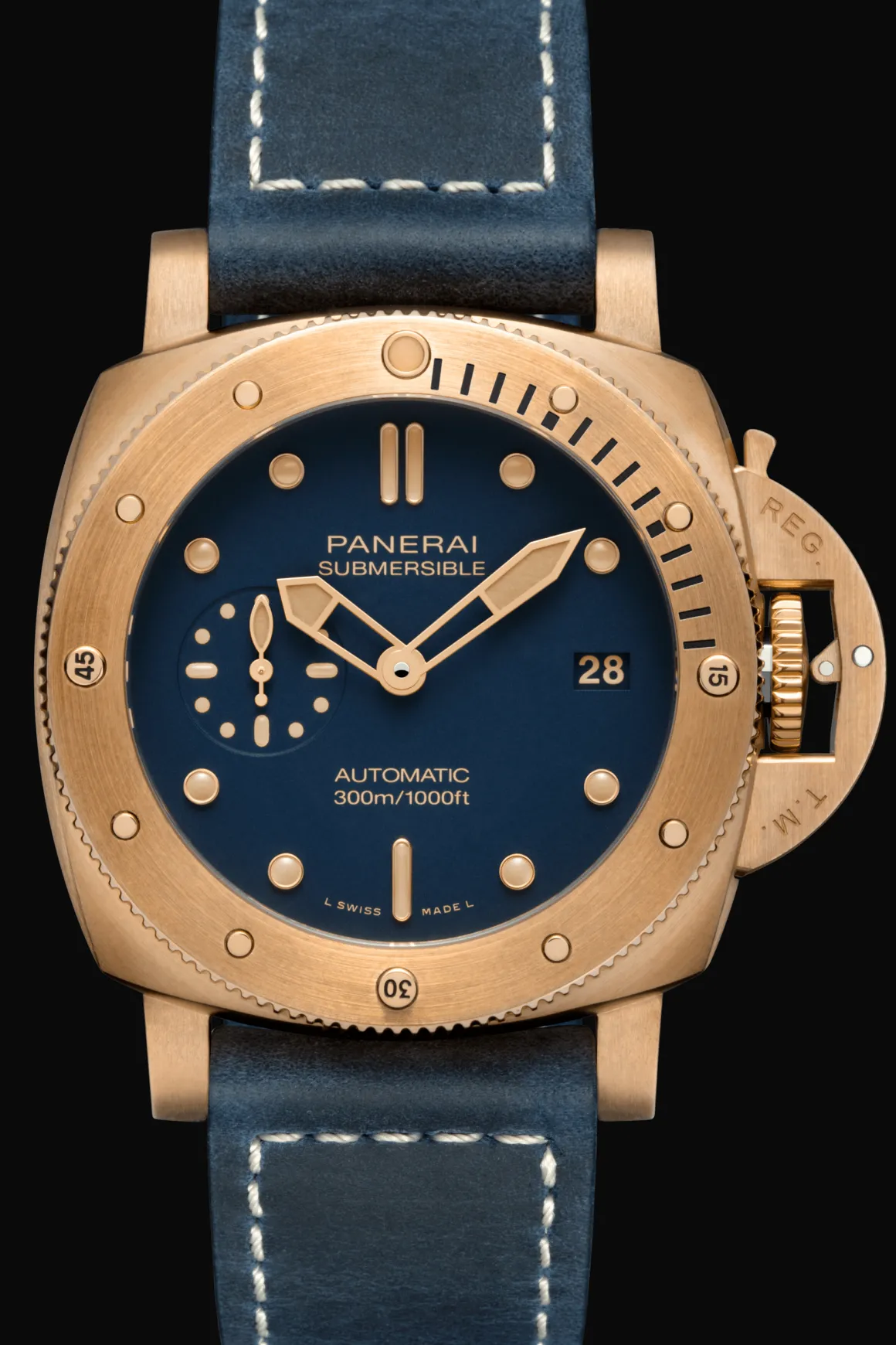 Submersible Bronzo Blu Abisso