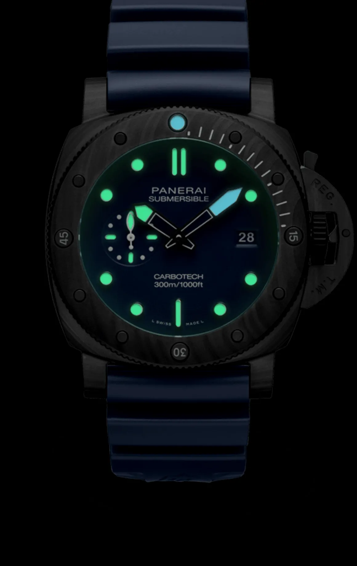 Submersible QuarantaQuattro Carbotech™ Blu Abisso