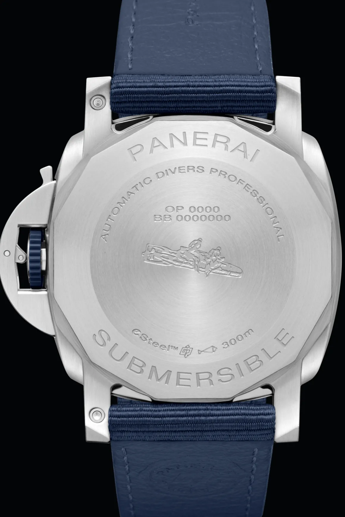 Submersible QuarantaQuattro eSteel™ Blu Profondo