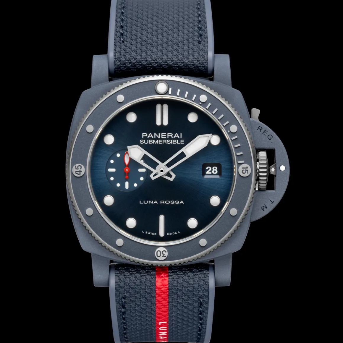 Submersible QuarantaQuattro Luna Rossa Ti-Ceramitech™