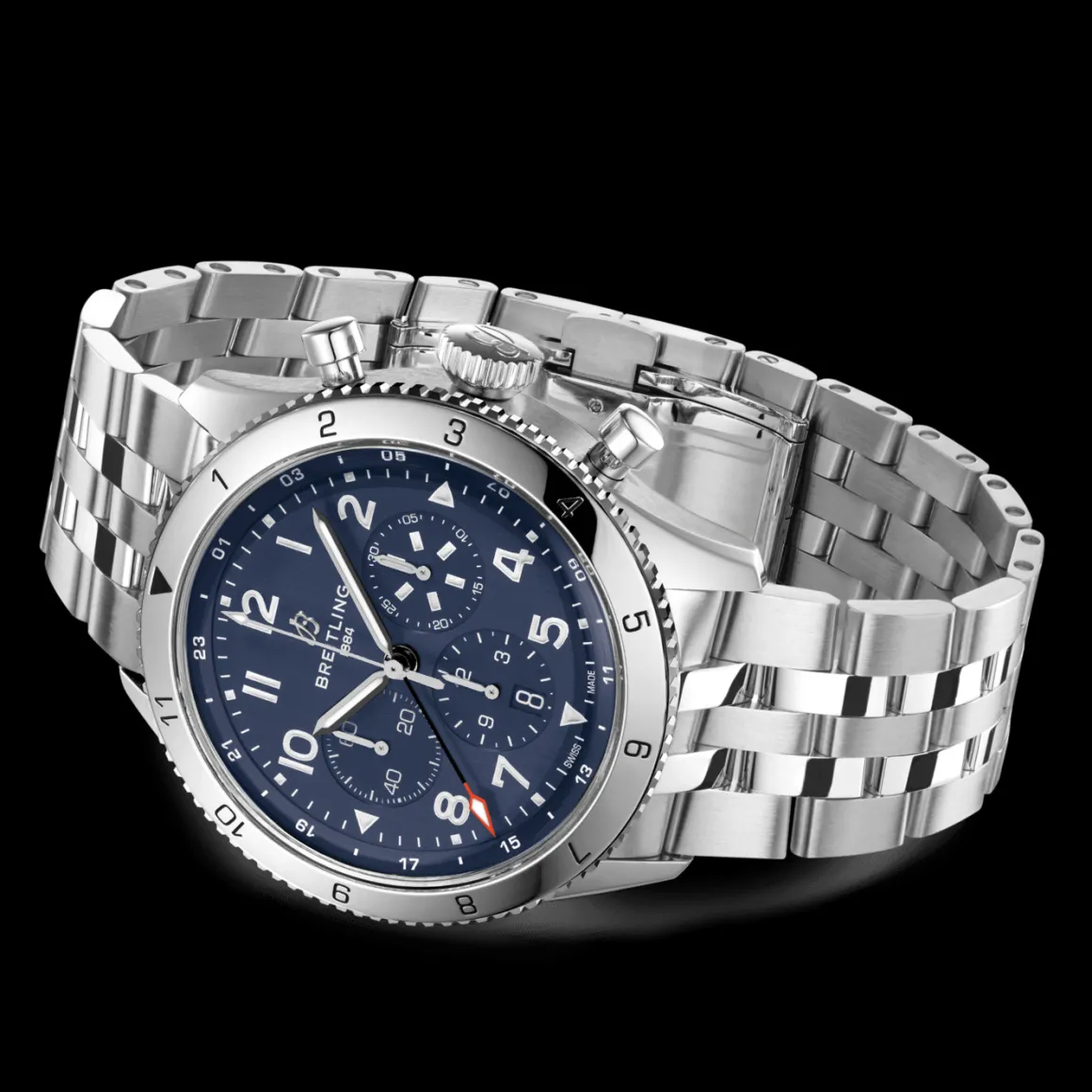 Super Avi B04 Chronograph GMT 46 Tribute to Vought F4U Corsair