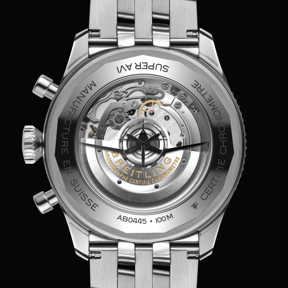 Super Avi B04 Chronograph GMT 46 Tribute to Vought F4U Corsair