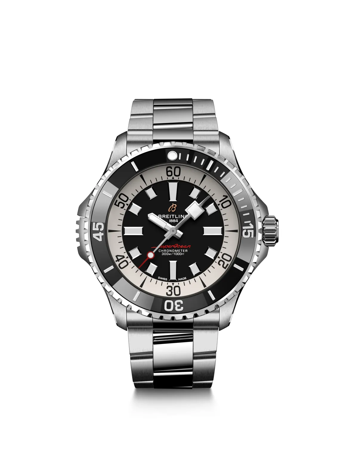 Superocean Automatic Black Steel 46