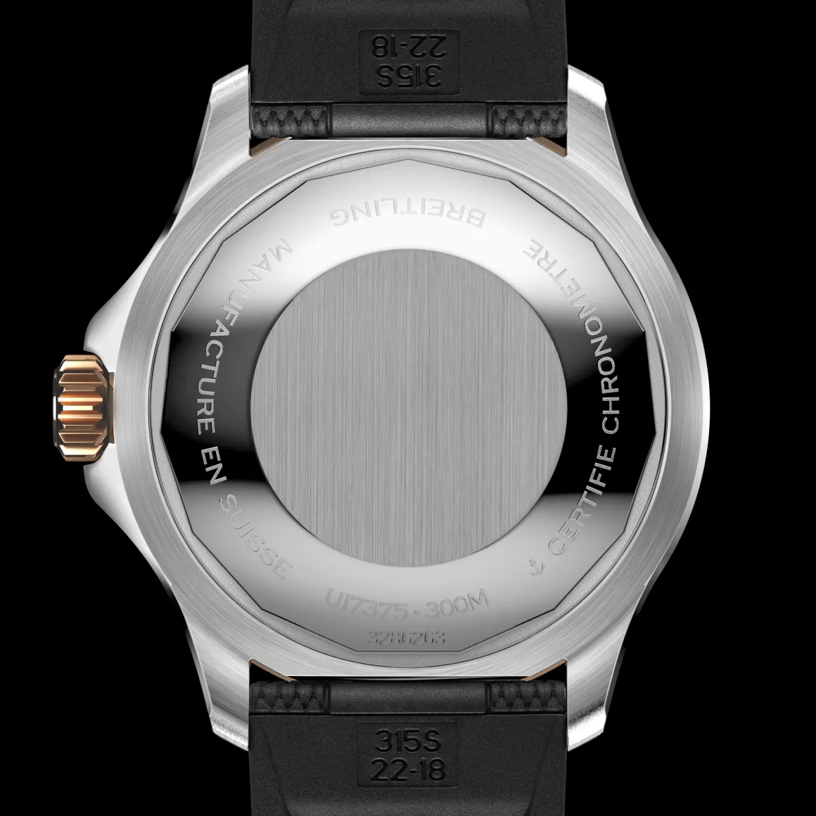 Superocean Automatic Gold Black 42