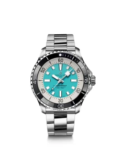 Superocean Automatic Turquoise Steel 44