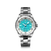 Superocean Automatic Turquoise en Acier 36