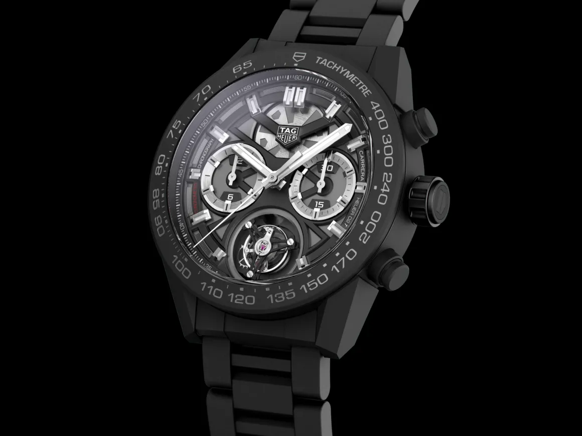 TAG Heuer Carrera Chronographe automatique - Diamètre 45 mm