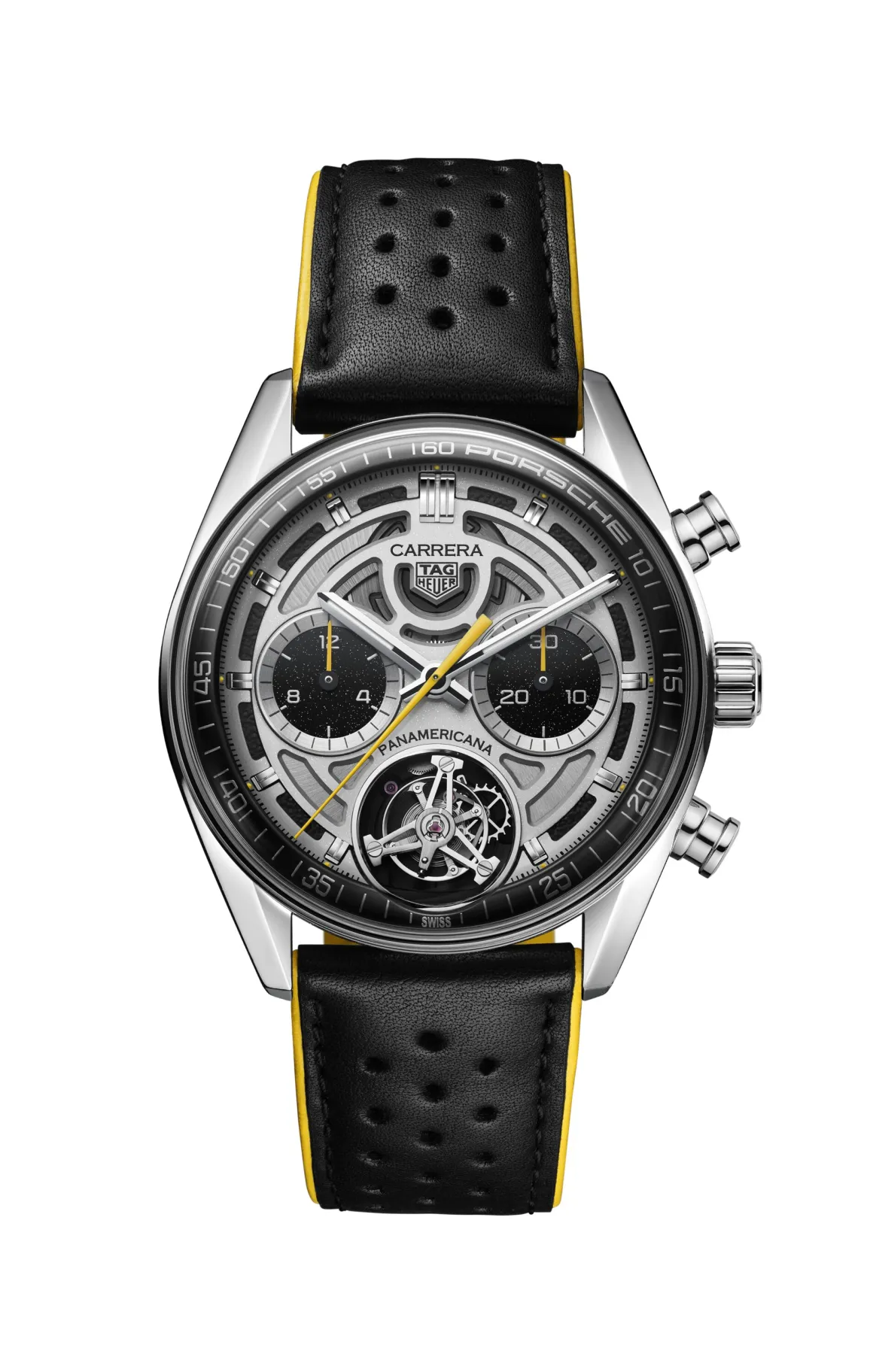 TAG Heuer Carrera Chronograph Tourbillon x Porsche Panamericana