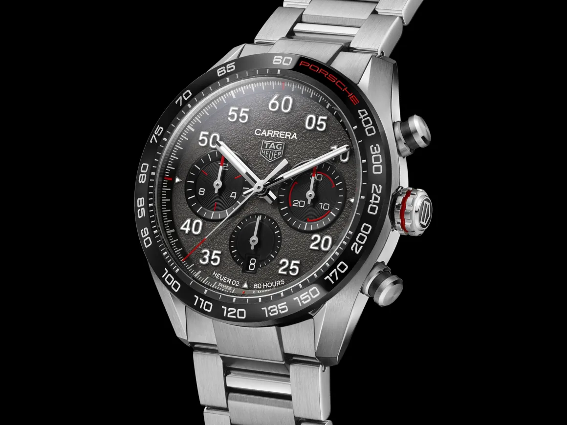 TAG Heuer Carrera Porsche Chronographe Edition spéciale Chronographe automatique Diamètre 44 mm
