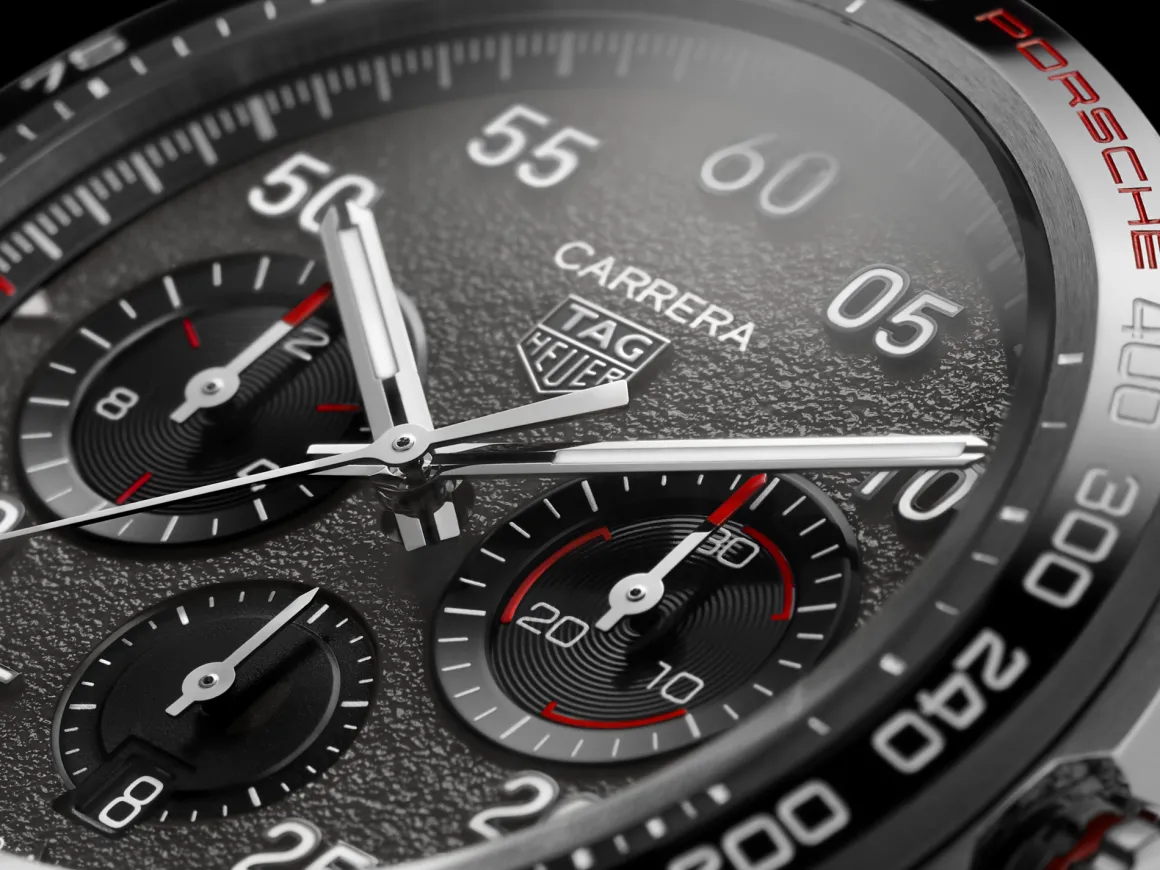 TAG Heuer Carrera Porsche Chronographe Edition spéciale Chronographe automatique Diamètre 44 mm
