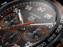 TAG HEUER CARRERA X PORSCHE ORANGE RACING