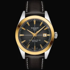 TISSOT GENTLEMAN POWERMATIC 80 SILICIUM SOLID 18K GOLD BEZEL
