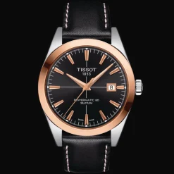 Tissot Gentleman Powermatic 80 Silicium Solid 18K Gold bezel
