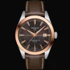 Tissot Gentleman Powermatic 80 Silicium Solid 18K Gold bezel