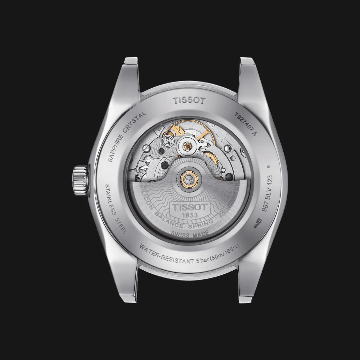 TISSOT GENTLEMAN POWERMATIC 80 SILICIUM SOLID 18K GOLD BEZEL
