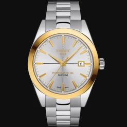 TISSOT GENTLEMAN POWERMATIC 80 SILICIUM SOLID 18K GOLD BEZEL