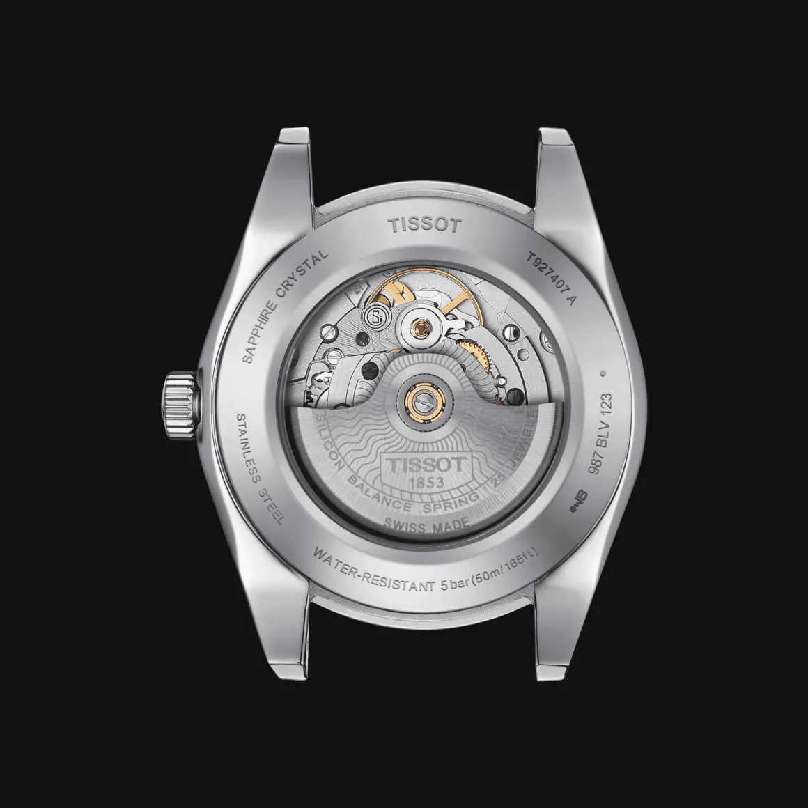 TISSOT GENTLEMAN POWERMATIC 80 SILICIUM SOLID 18K GOLD BEZEL