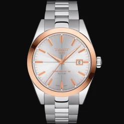 Tissot Gentleman Powermatic 80 Silicium Solid 18K Gold bezel